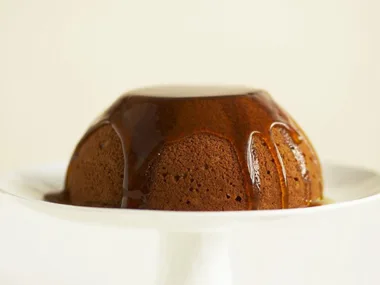 Golden syrup steamed pudding