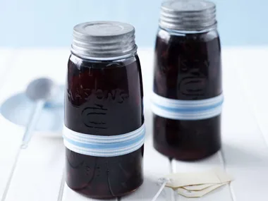 Cherries in vodka