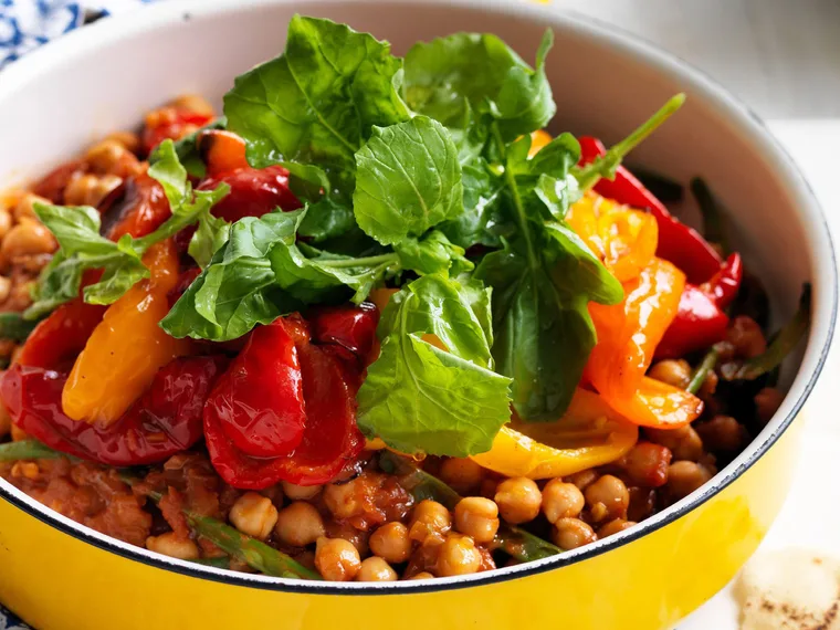 Smoky chickpea stew