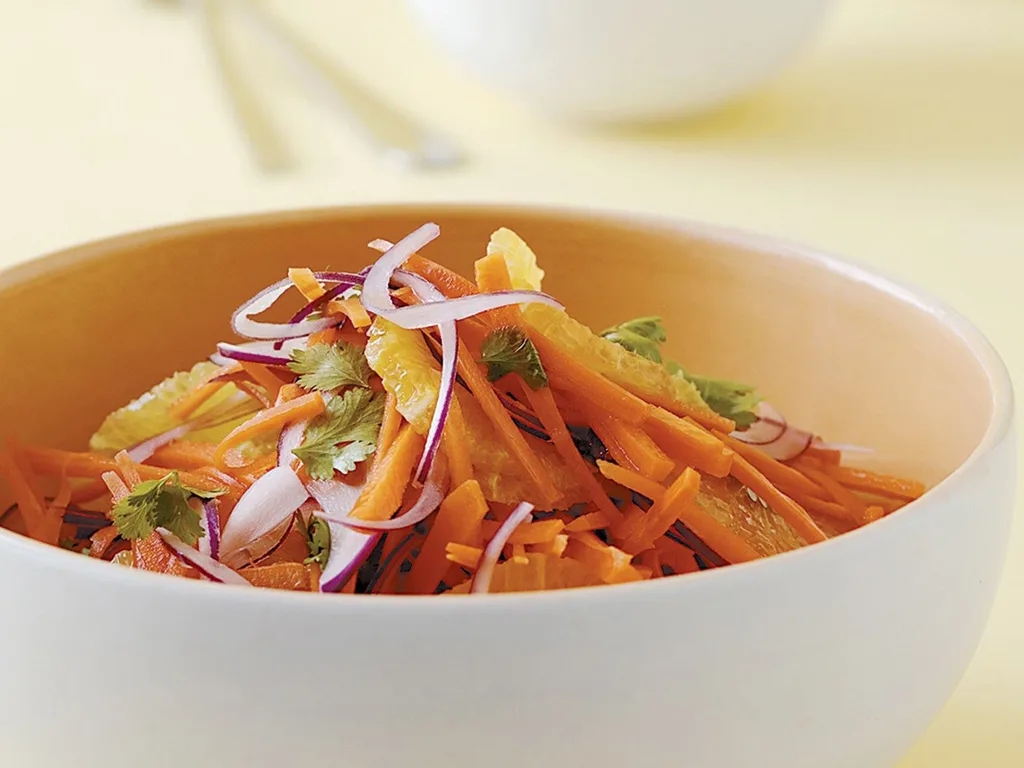 Moroccan-style carrot and orange salad