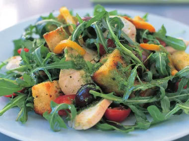 Mediterranean chicken salad