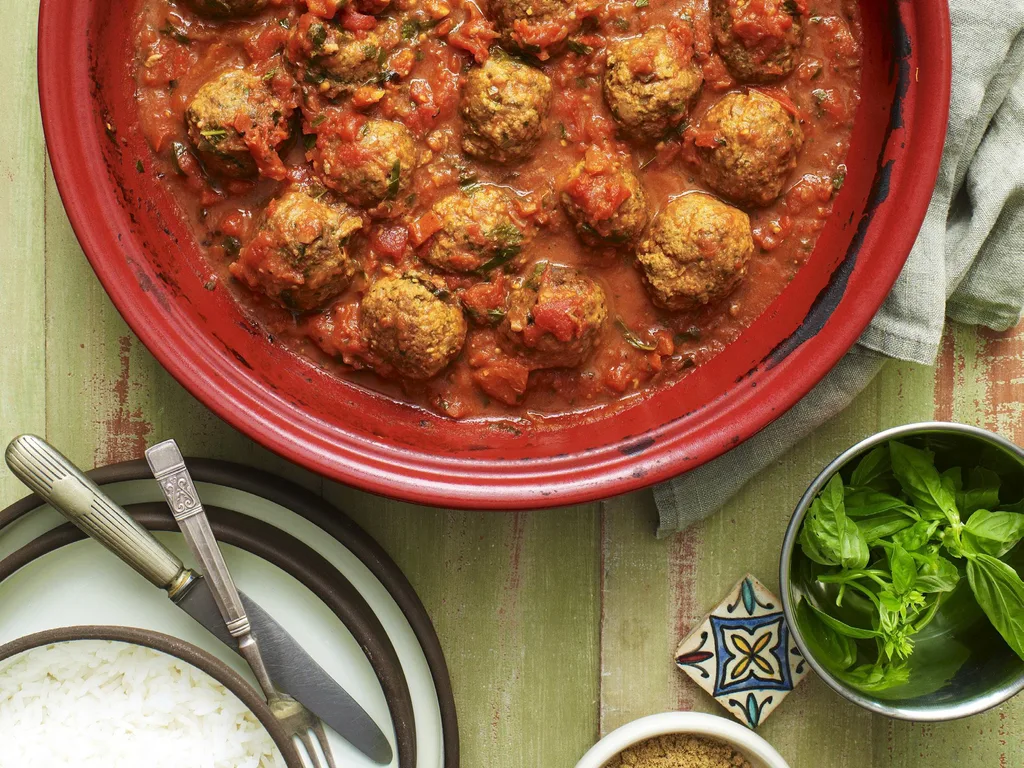 Lamb kefta tagine