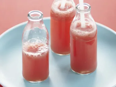 Sparkling watermelon juice