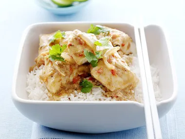 Quick fish curry