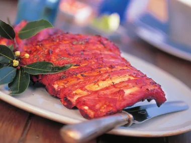 Sweet chilli beef ribs