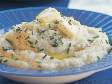 Buttery mashed celeriac