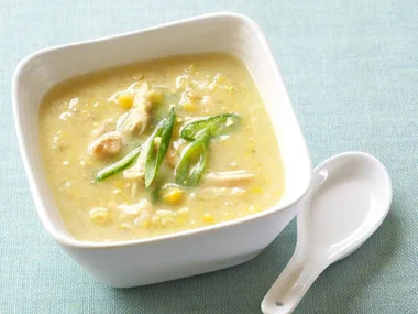 Chicken and corn soup
