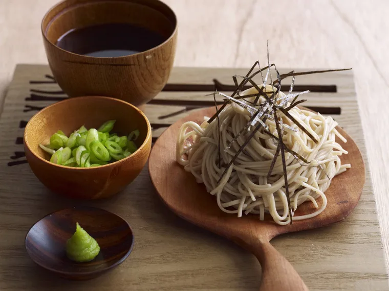 Chilled soba noodles