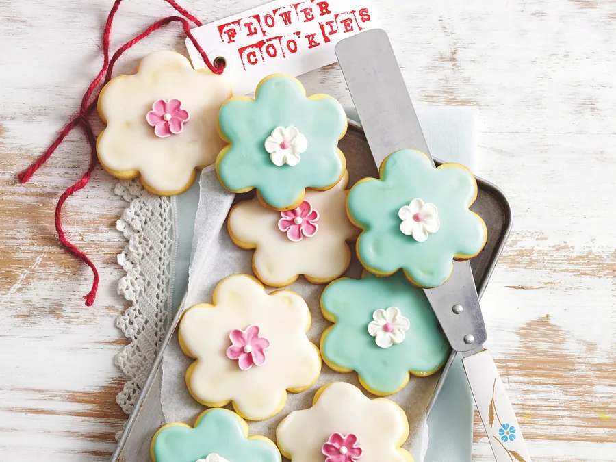 Flower cookies