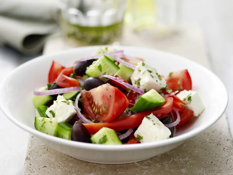 Greek fetta salad