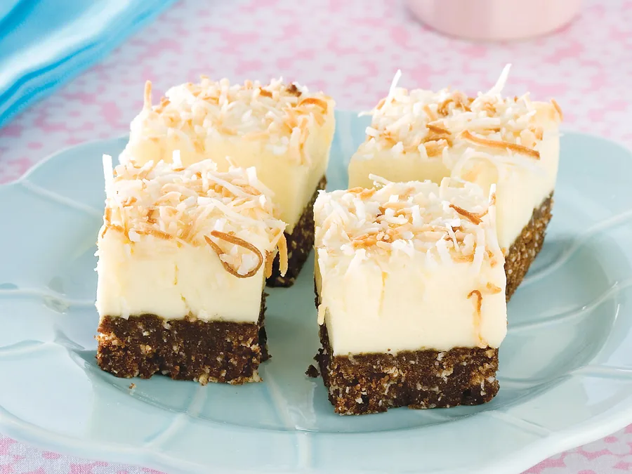 Marshmallow slice