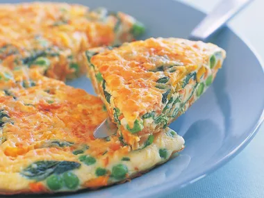 Light-white frittata