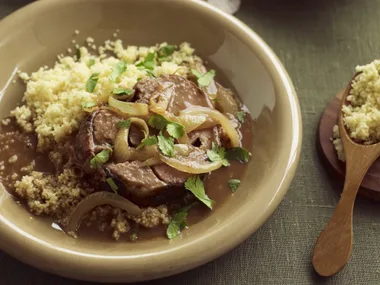 Lamb with quince and honey