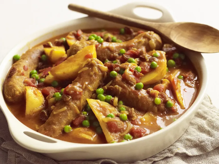 Old Fashioned Curried Sausages | Women's Weekly Food