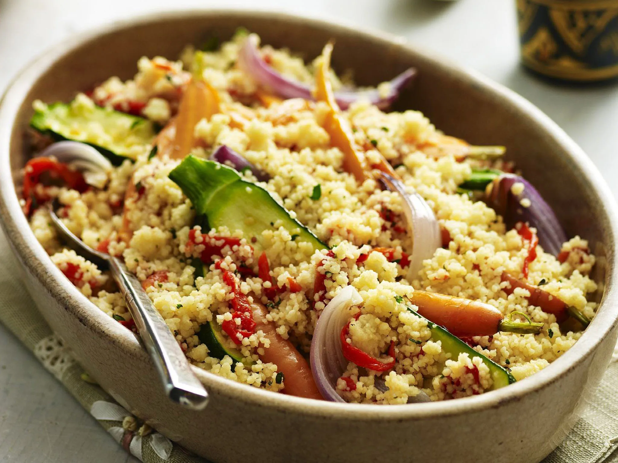 Roasted vegetable couscous