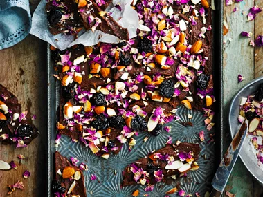 Raw turkish delight bark