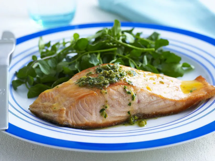 Salmon with lemon and caper butter | Women's Weekly Food