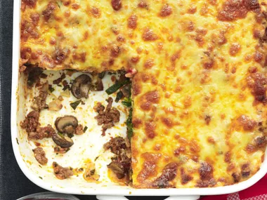 Spinach lasagne