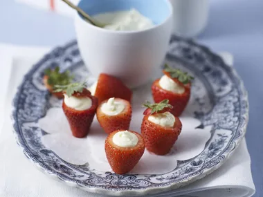 Strawberry liqueur surprises