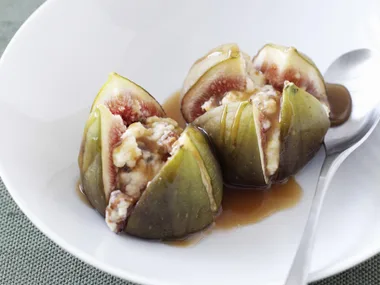 Walnut and ricotta stuffed figs