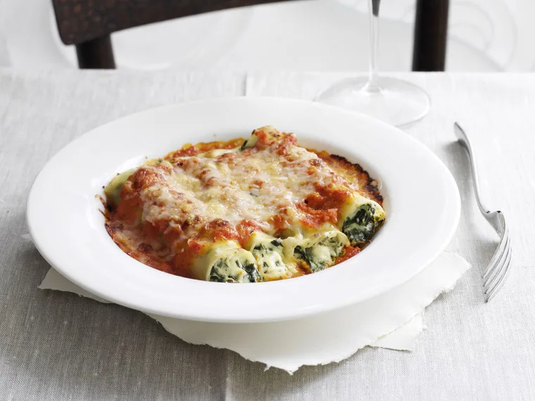 SPINACH AND HERB CANNELLONI