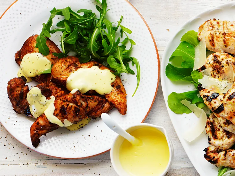 Honey mustard chicken strip