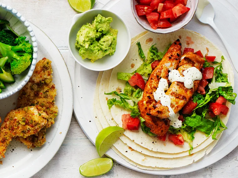 Mexican chicken tortillas