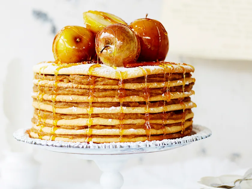 Spiced apple stack with toffee apples | Women's Weekly Food