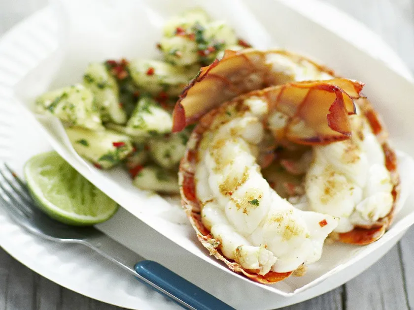Bbq lobster with chilli butter | Women's Weekly Food