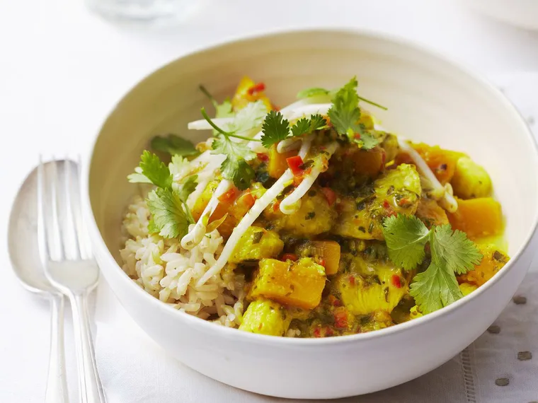 chicken and pumpkin curry