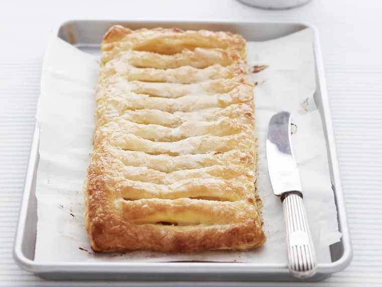 Apricot and almond jalousie