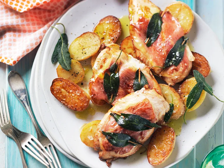 Chicken saltimbocca