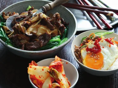 Korean bibimbap