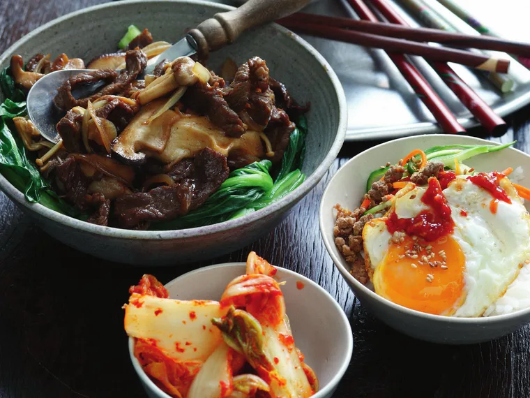 Korean bibimbap