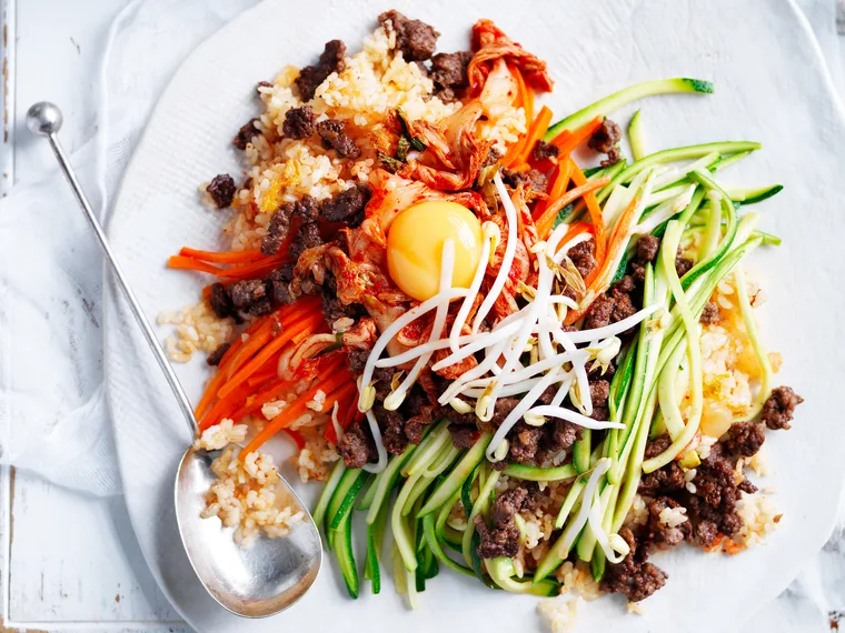 Rice-cooker bibimbap