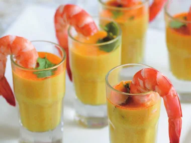 prawn laksa shooters