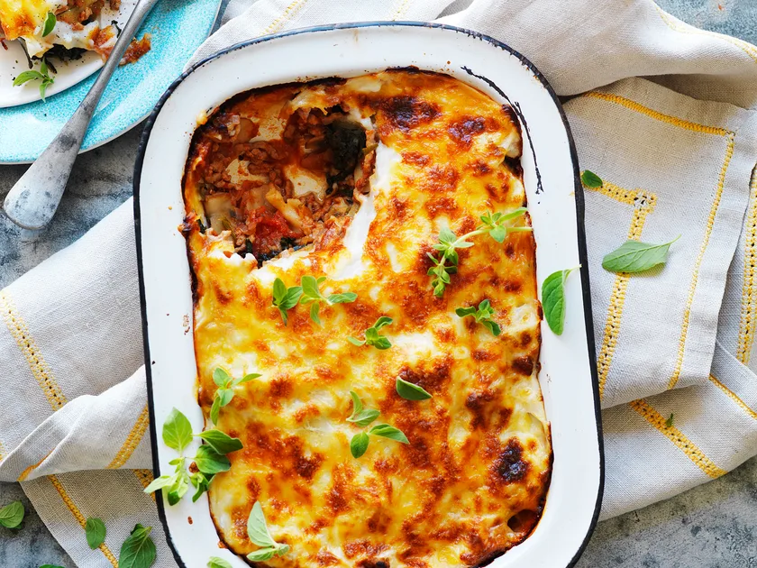 Pork and veal lasagne with spinach | Women's Weekly Food