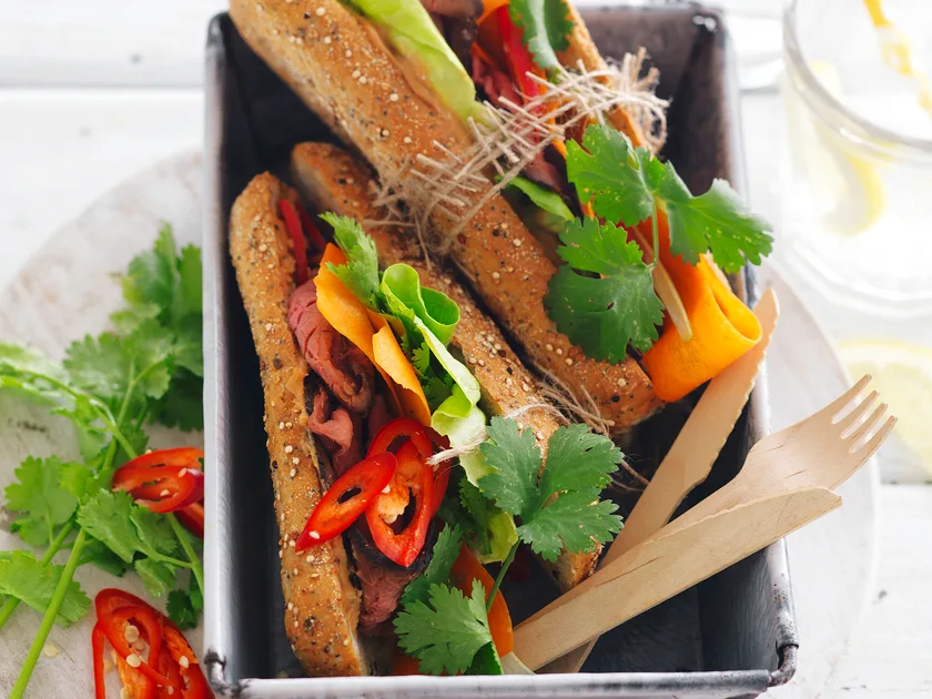 Asian beef rolls | Women's Weekly Food