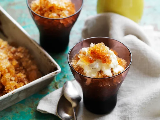 Coffee granita