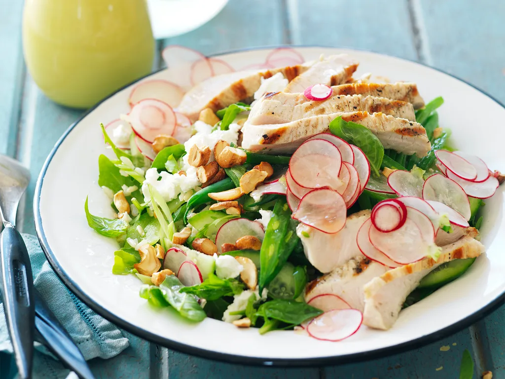 turkey and brown rice salad