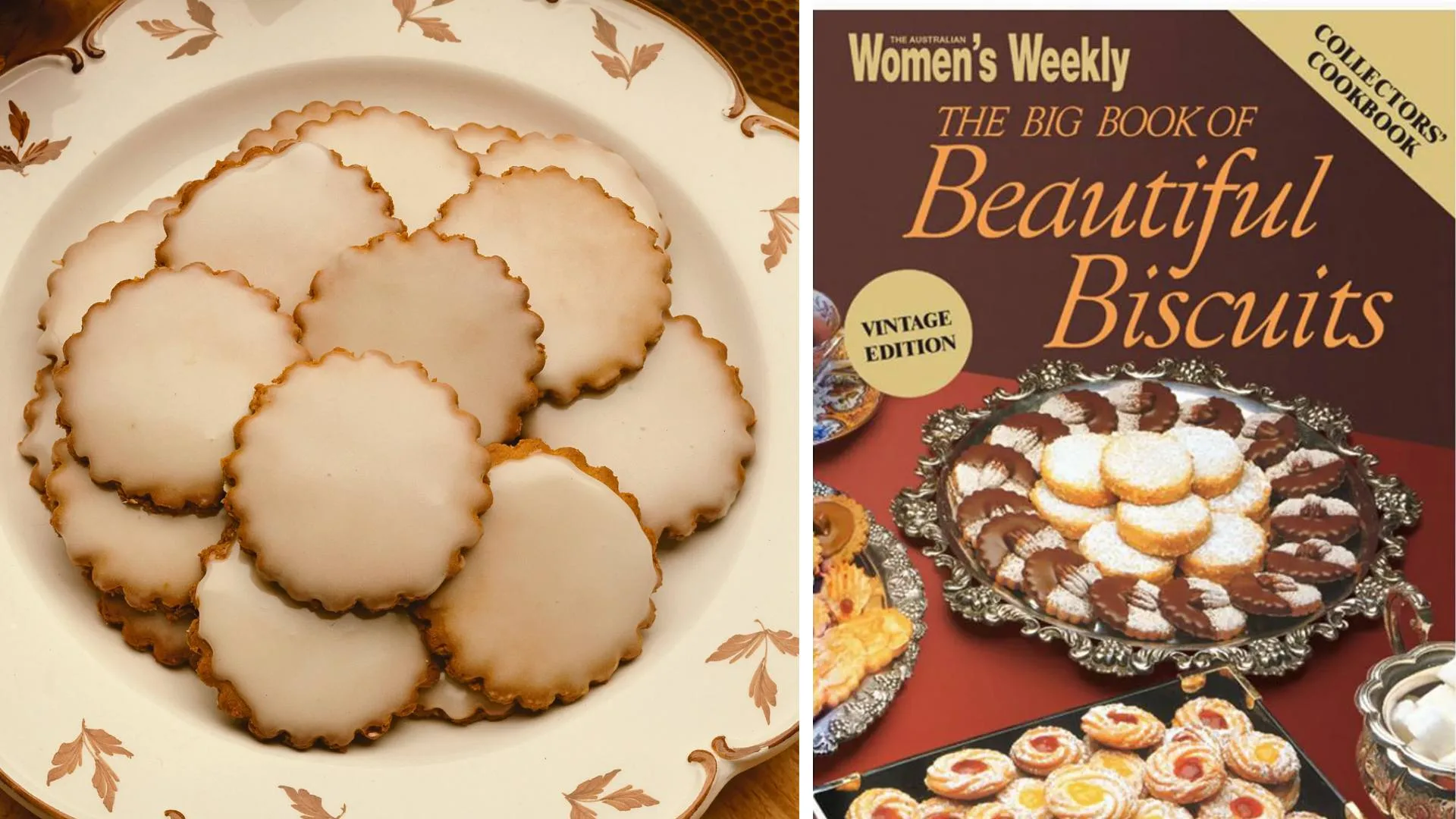 Honey lemon biscuits from The Big Book of Beautiful Biscuits