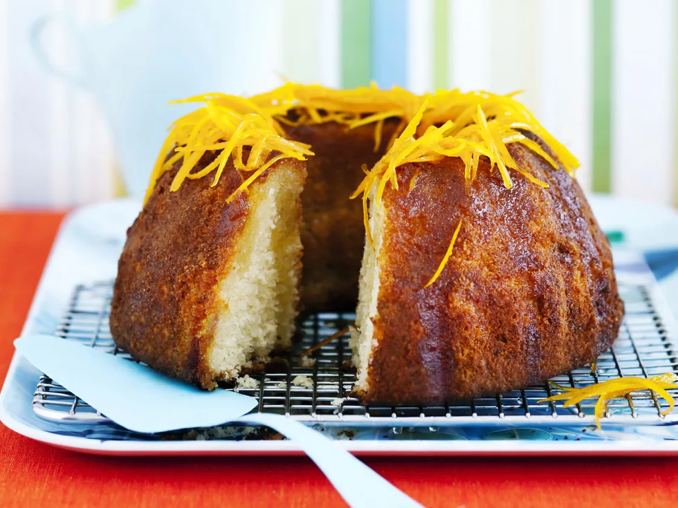 gluten-free orange syrup cake