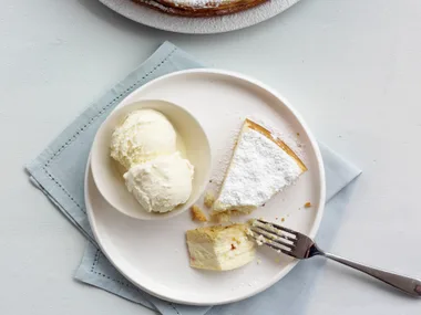 Italian ricotta cheesecake