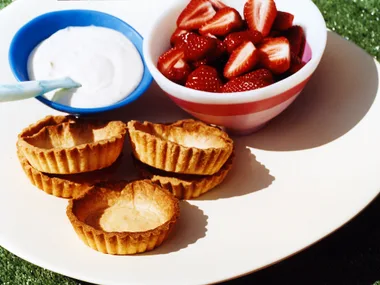 Strawberry Grand Marnier tarts