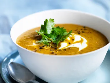 Curried vegetable soup