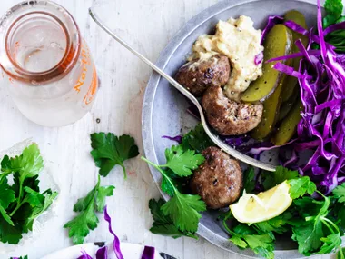 Lamb kofta plate