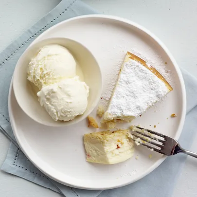 Italian ricotta cheesecake