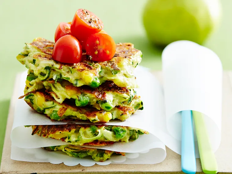 Zucchini and cheese fritters