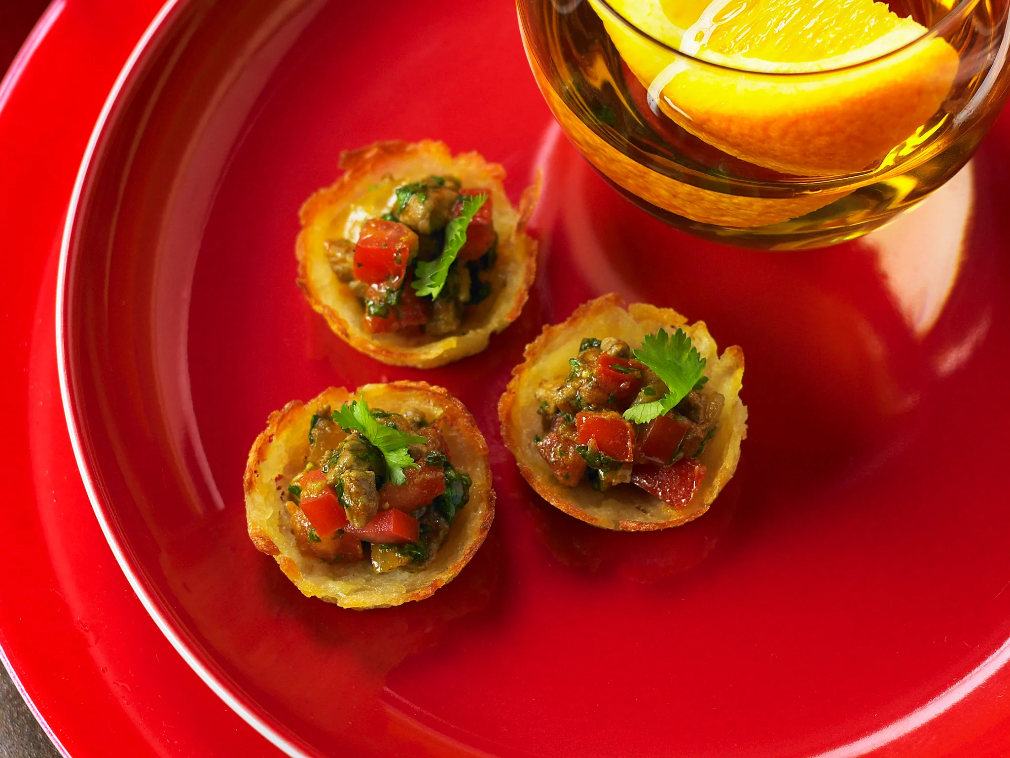 Lamb rogan josh with rosti