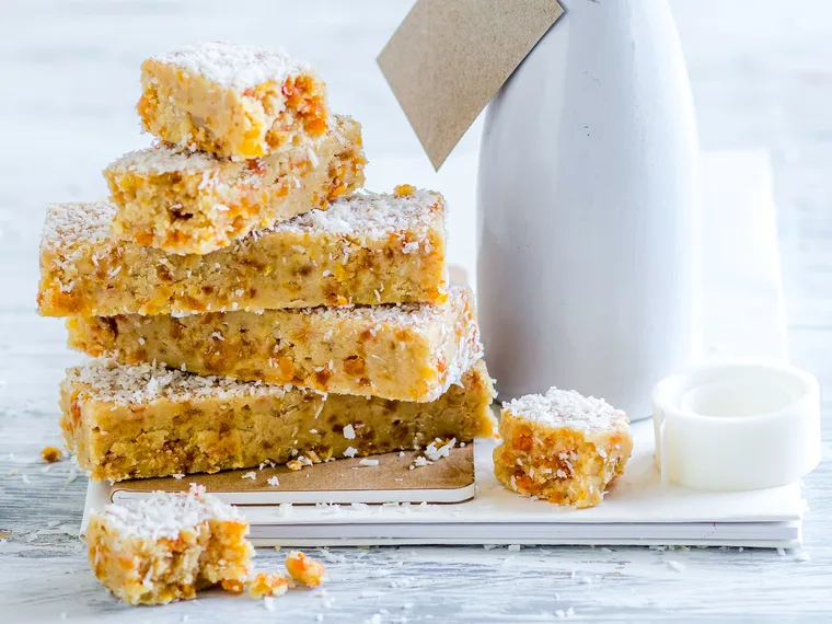 Apricot coconut bars